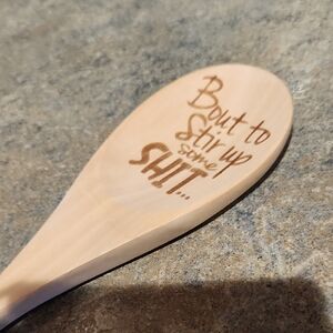 Funny Wooden Spoon